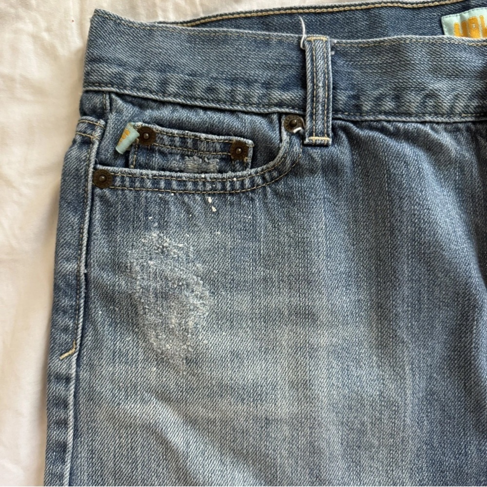 Vintage Hollister Surf Co. Cutoff Denim Mini Skirt – Size 9 - Picture 3 of 6